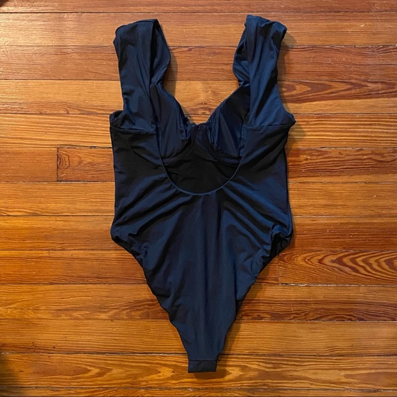 ✨HP✨By Anthropologie Water's Edge Teri One-Piece Swimsuit NWOT - Picture 8 of 10